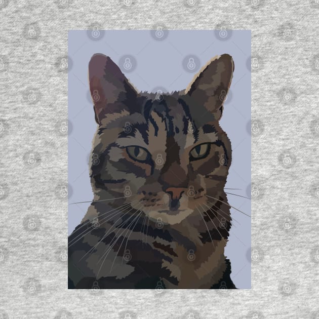 Gorgeous George the Tabby Cat by NattyDesigns